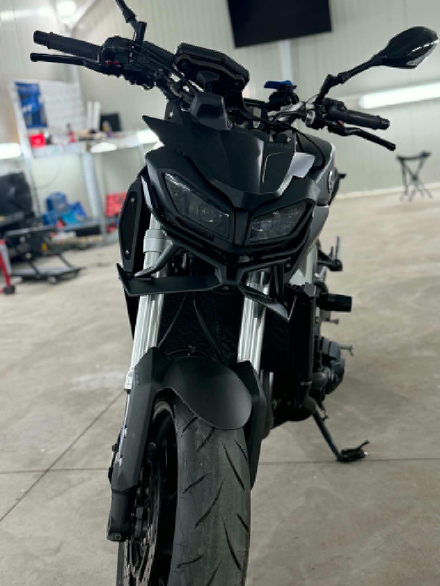 Yamaha MT-09 Emil TRF — след ремонт в K&G